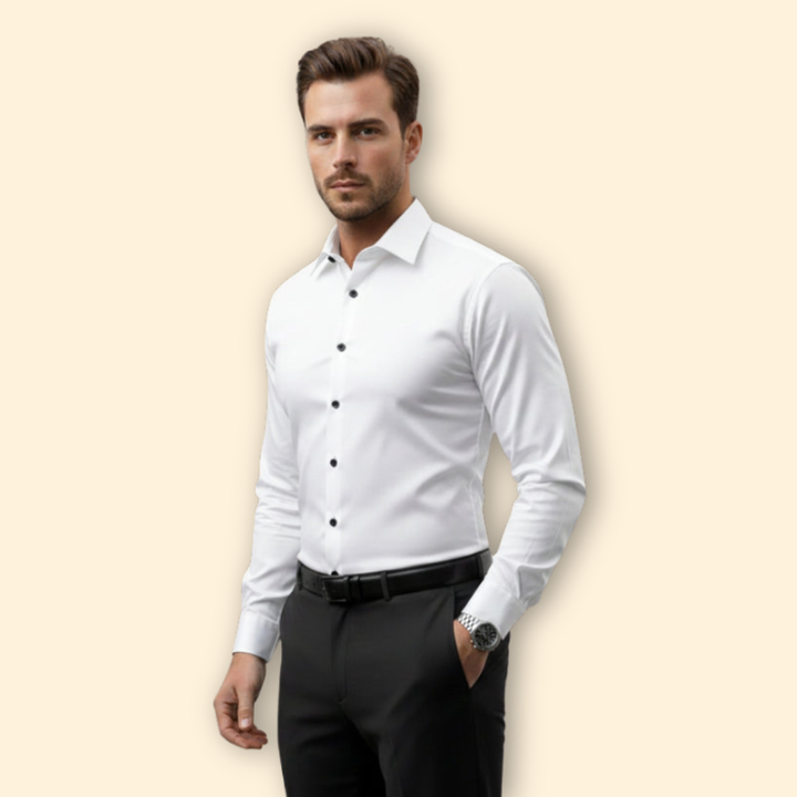 Tommy Men's Clean Cut Formal Shirt
