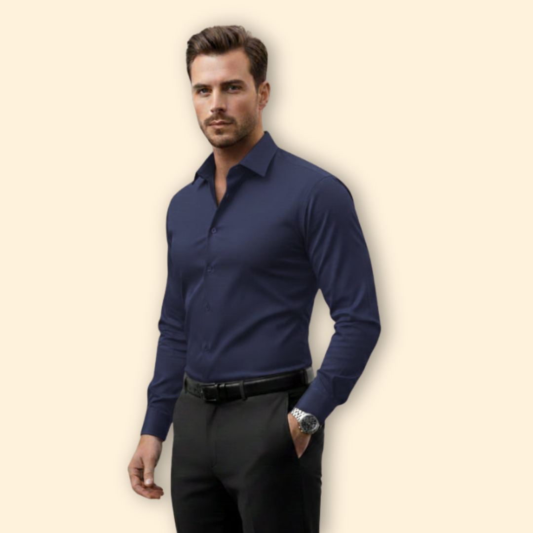Tommy Men's Clean Cut Formal Shirt