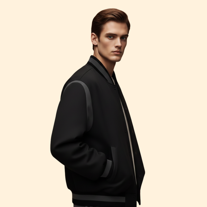 Men's Sporty Bomber Jacket