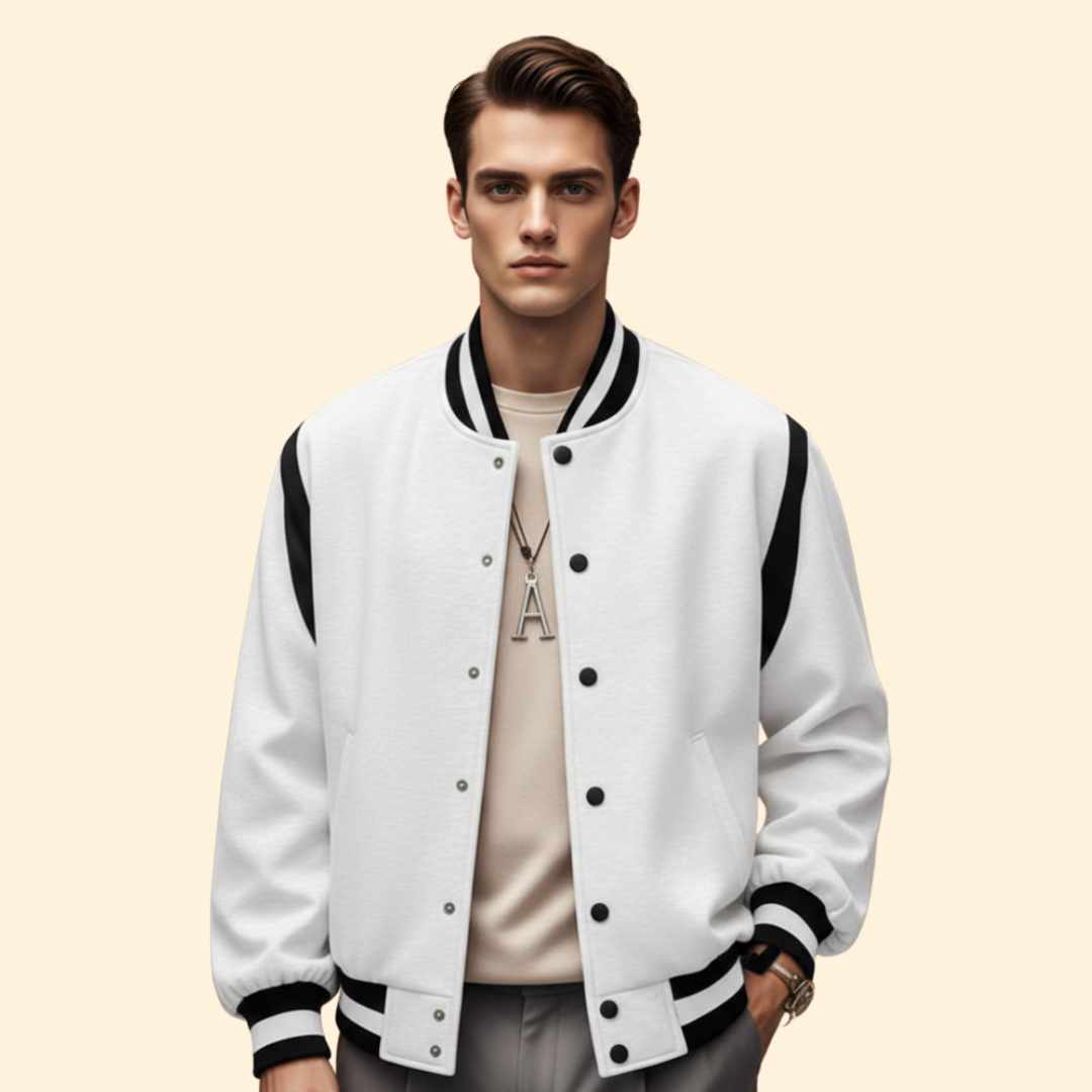 Men's Sporty Bomber Jacket