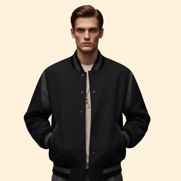 Men's Sporty Bomber Jacket
