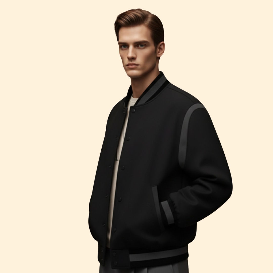 Men's Sporty Bomber Jacket