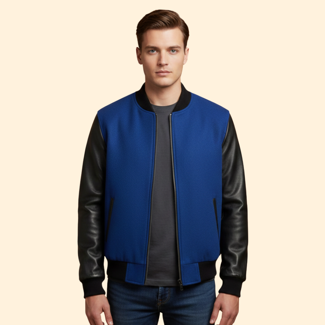 Men’s Sporty Bomber Jacket