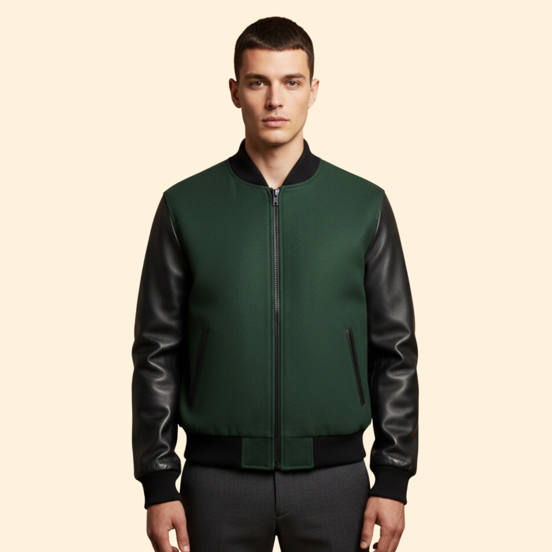 Men’s Sporty Bomber Jacket