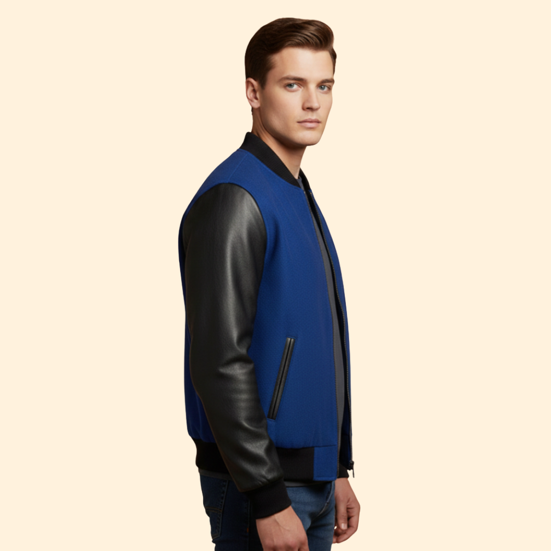 Men’s Sporty Bomber Jacket