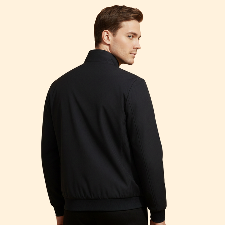 Men’s Stand Collar Bomber Jacket