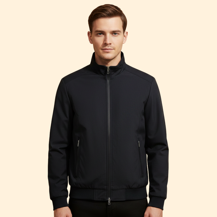 Men’s Stand Collar Bomber Jacket
