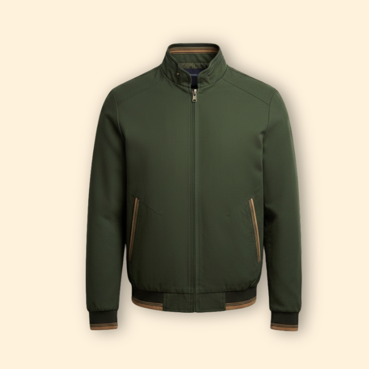 Men’s Stand Collar Bomber Jacket