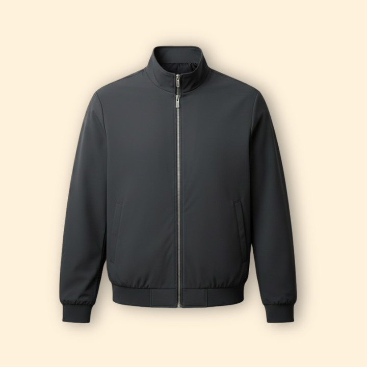 Men’s Stand Collar Bomber Jacket