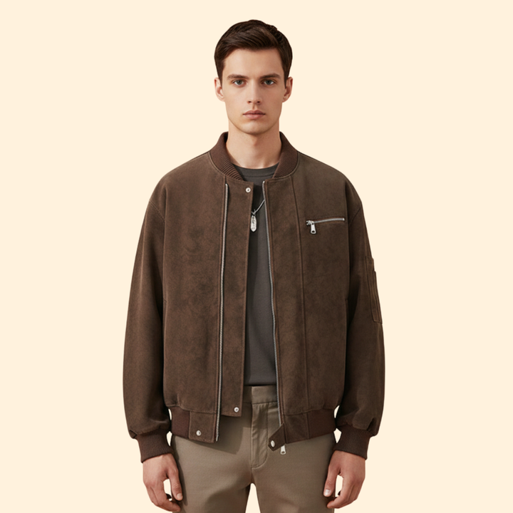 Men's Trendy Bomber Jacket