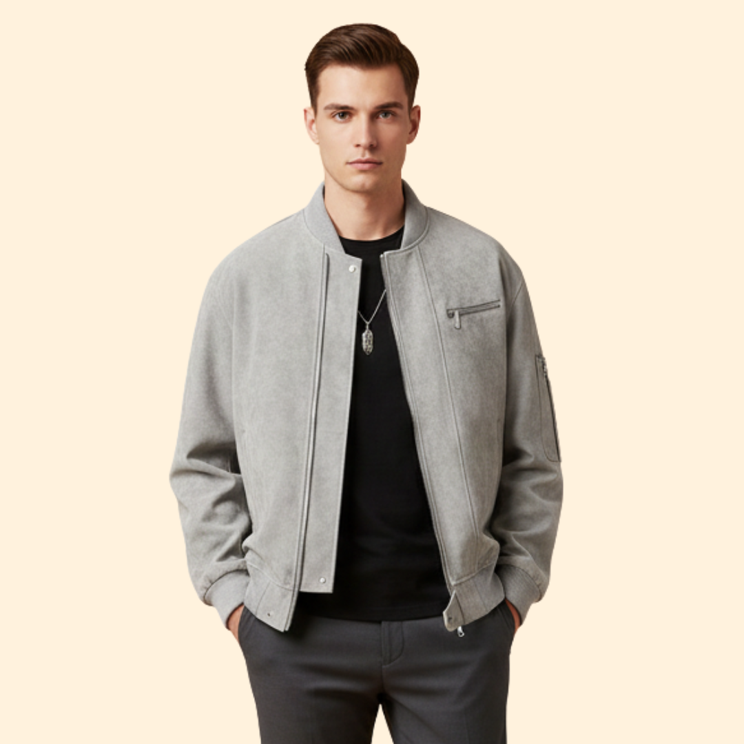 Men's Trendy Bomber Jacket