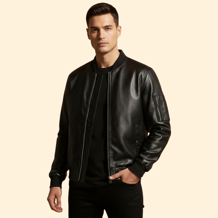 Men’s Vegan Bomber Jacket