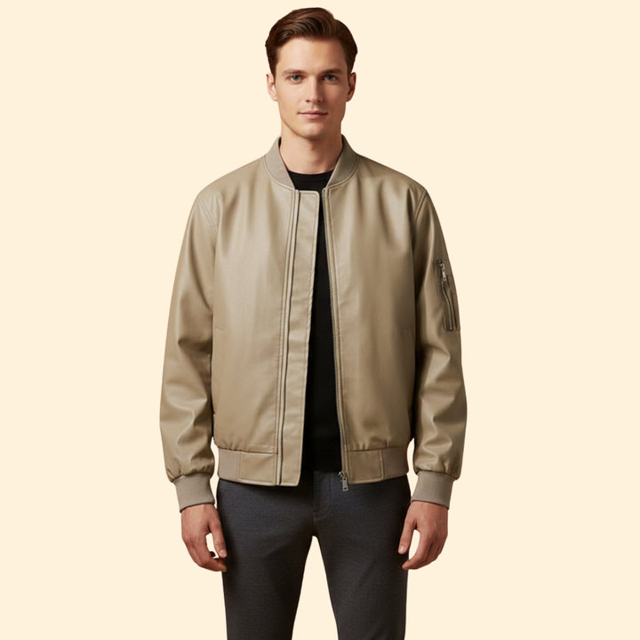 Men’s Vegan Bomber Jacket