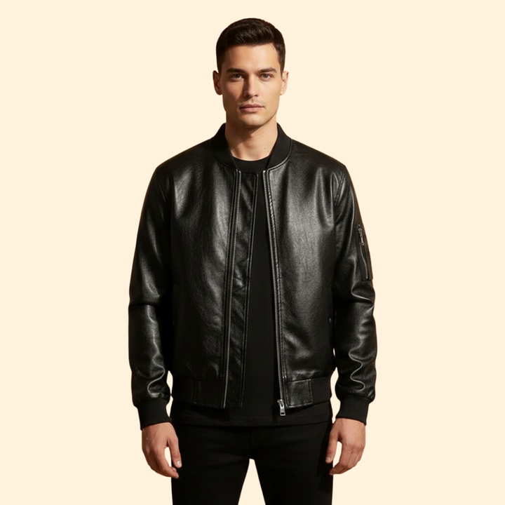 Men’s Vegan Bomber Jacket