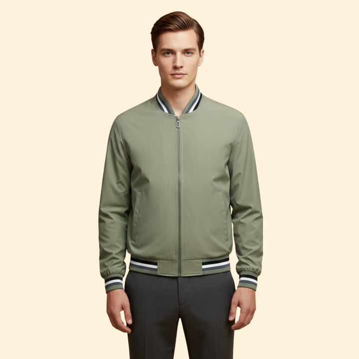 Men’s Zipped Bomber Jacket