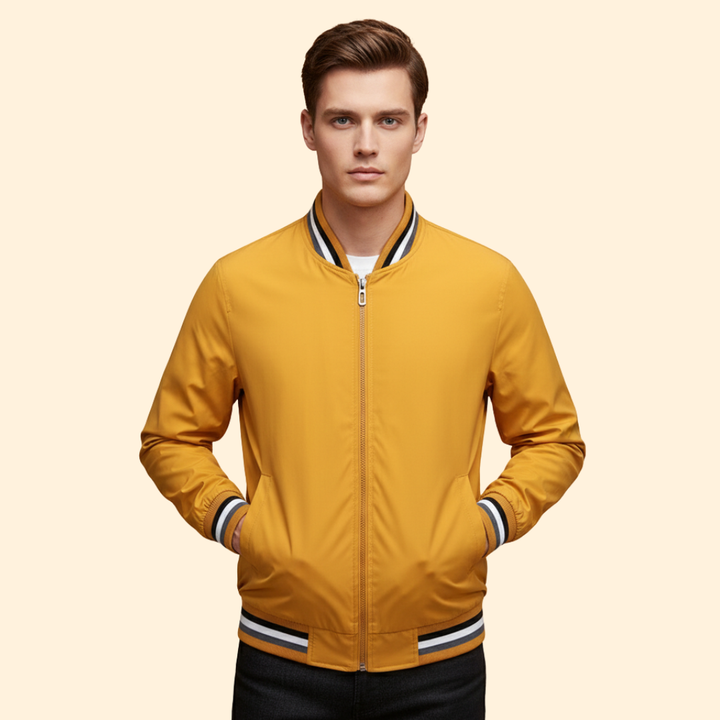 Men’s Zipped Bomber Jacket