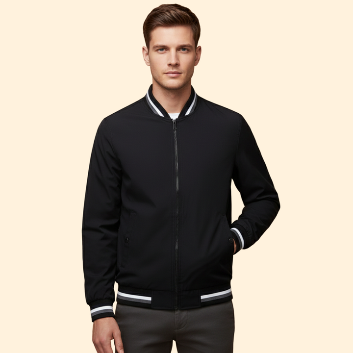 Men’s Zipped Bomber Jacket