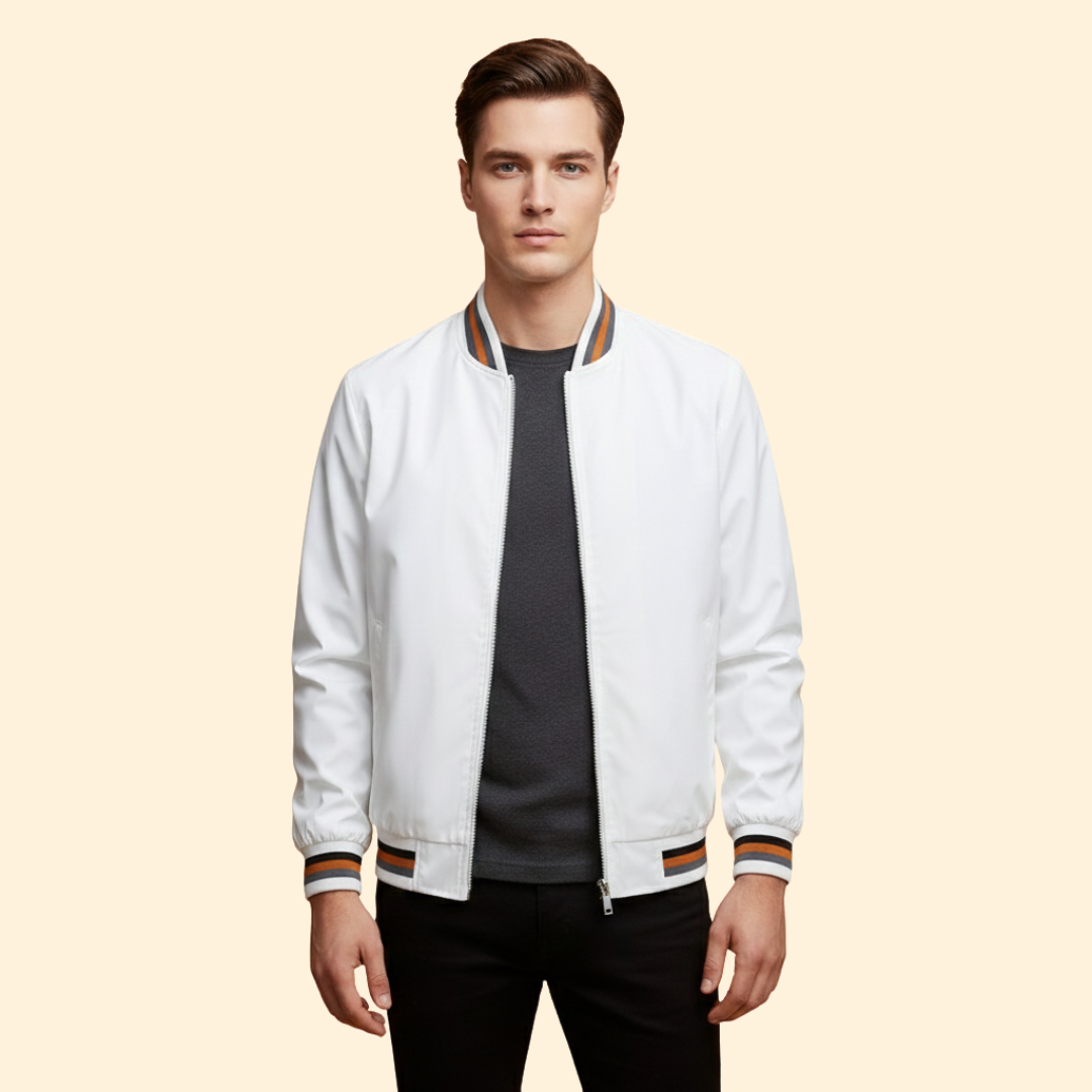 Men’s Zipped Bomber Jacket