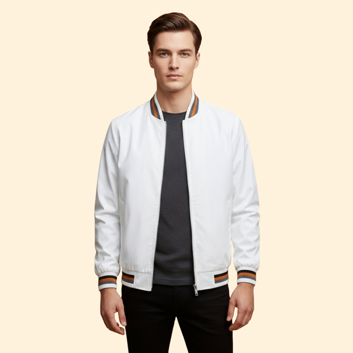 Men’s Zipped Bomber Jacket