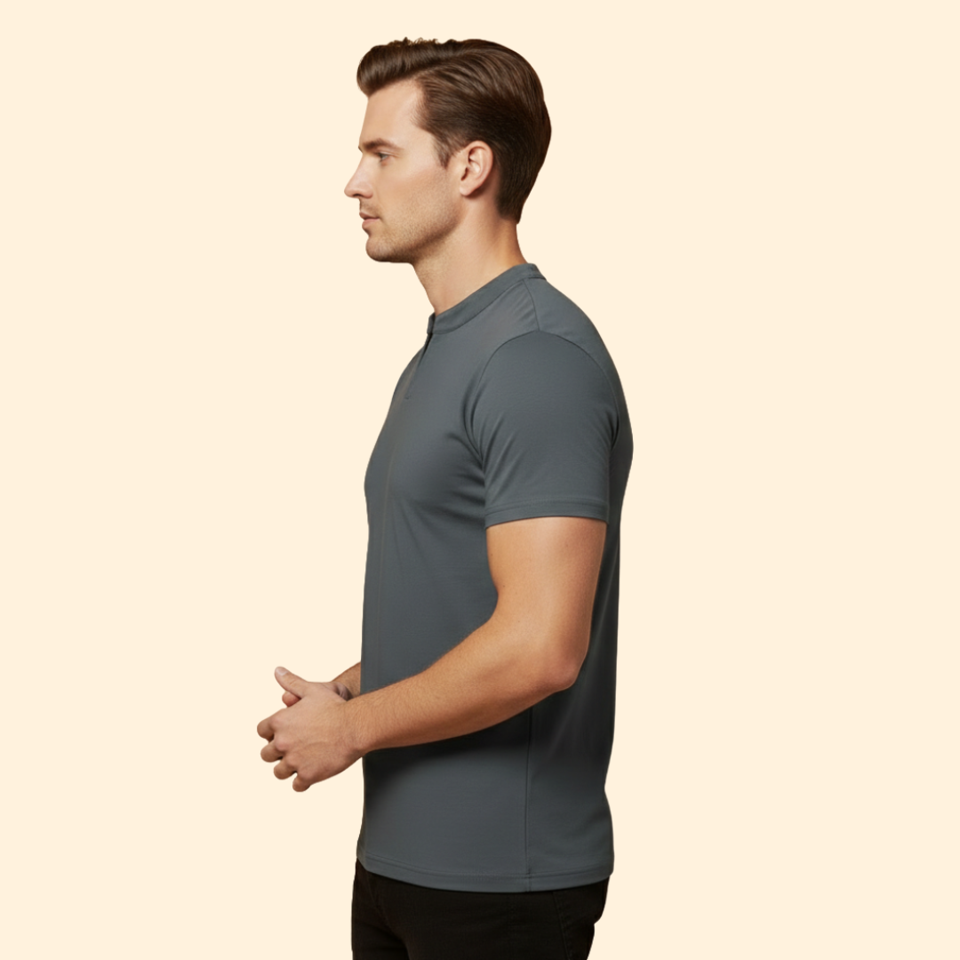 Men's Casual V-Neck Tee