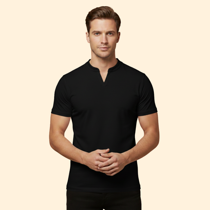 Men's Casual V-Neck Tee