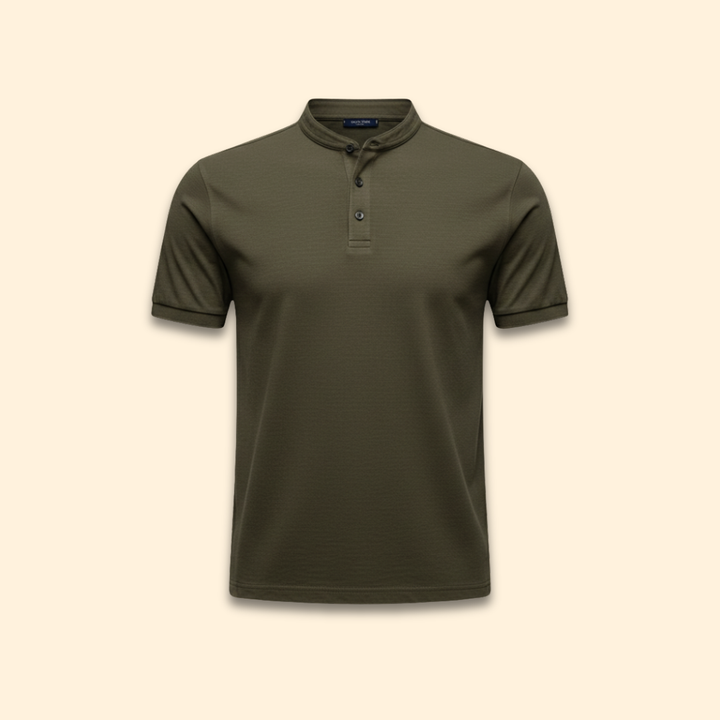 Men's Classic Henley Polo