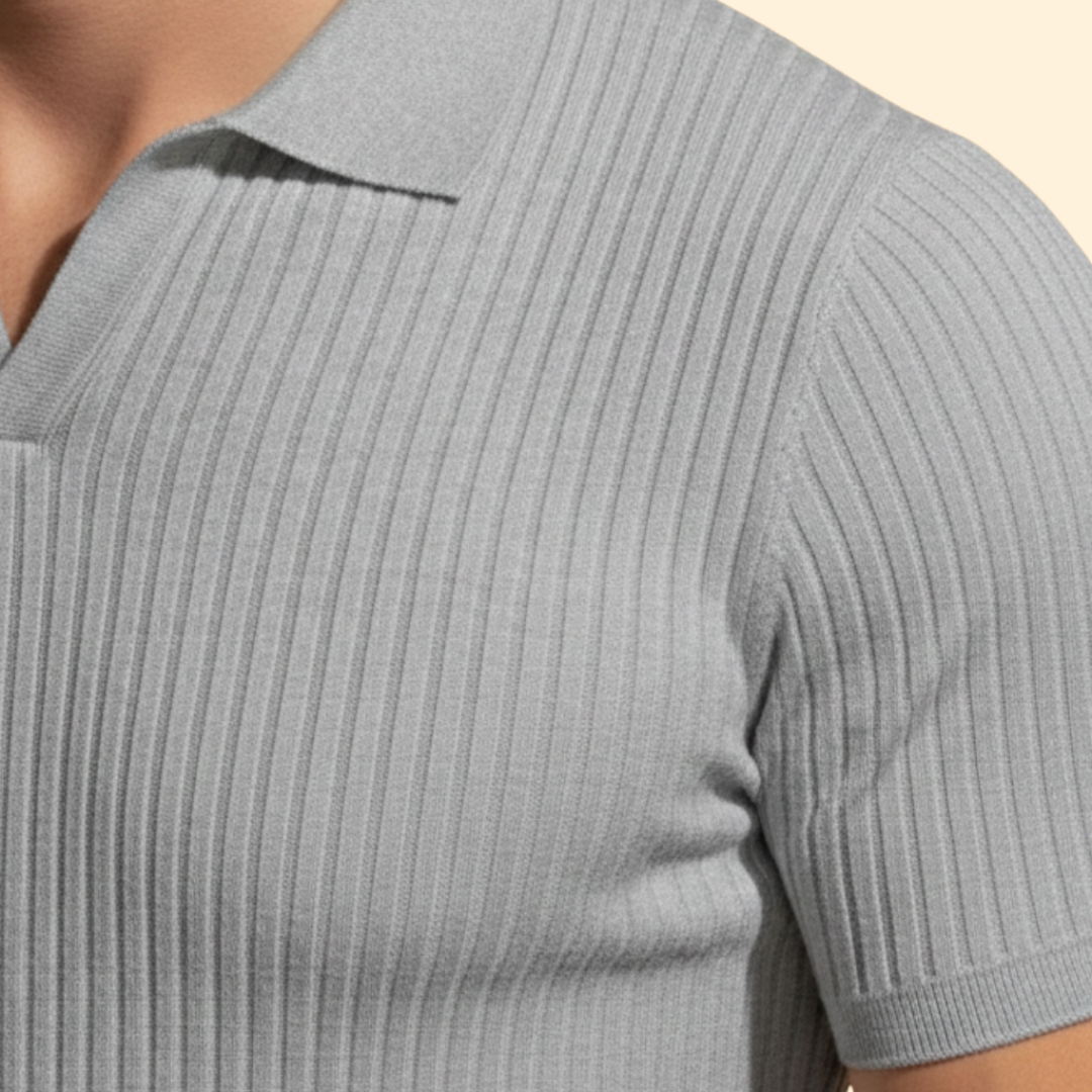 Men's Stylish V-Neck Polo