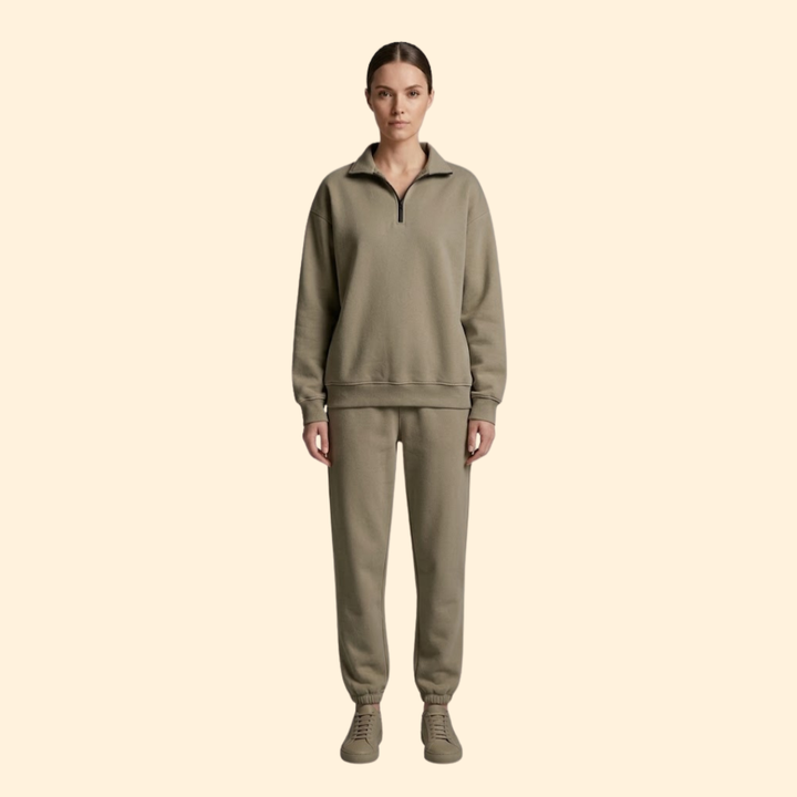 Modern Half Zip Tracksuit