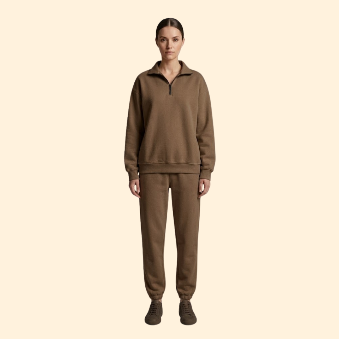 Modern Half Zip Tracksuit