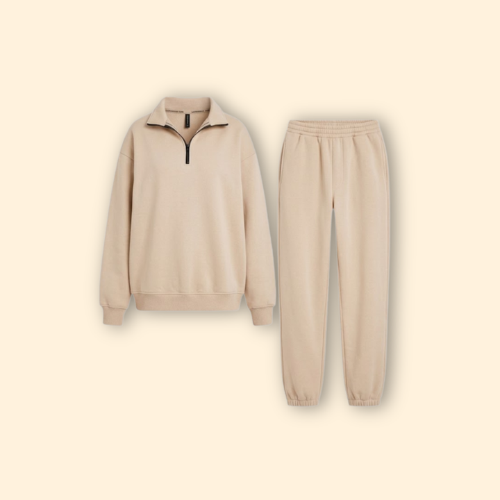 Modern Half Zip Tracksuit