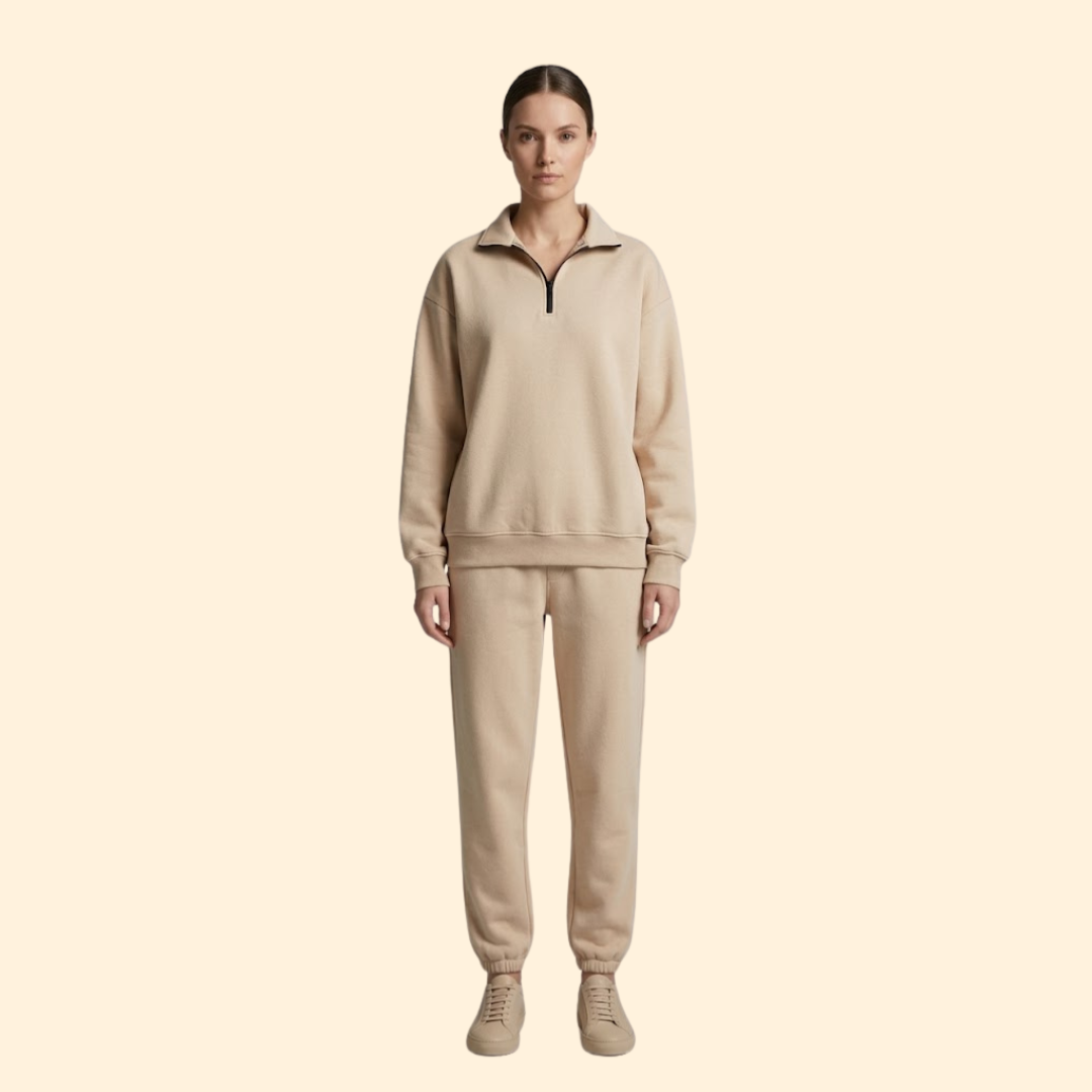 Modern Half Zip Tracksuit