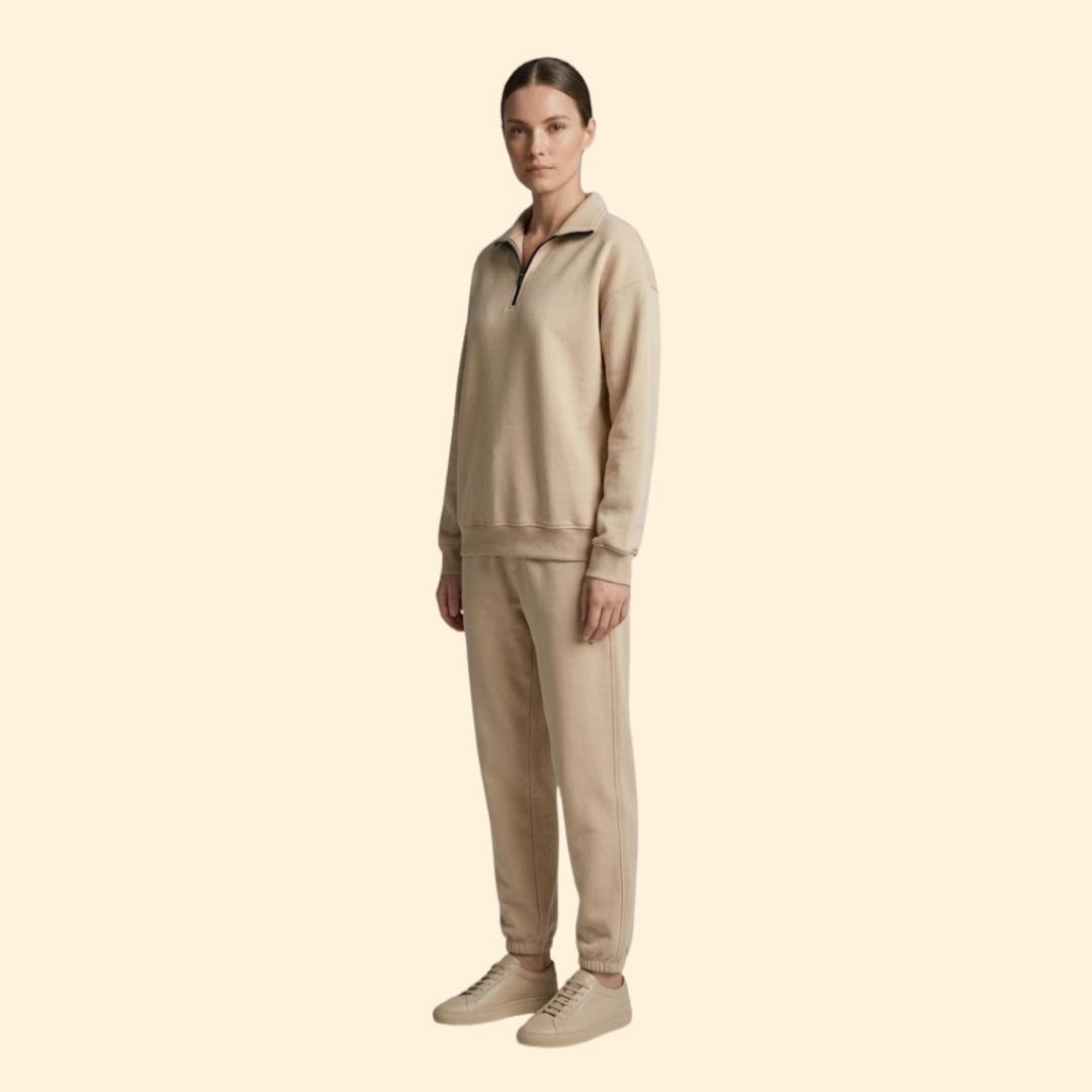 Modern Half Zip Tracksuit