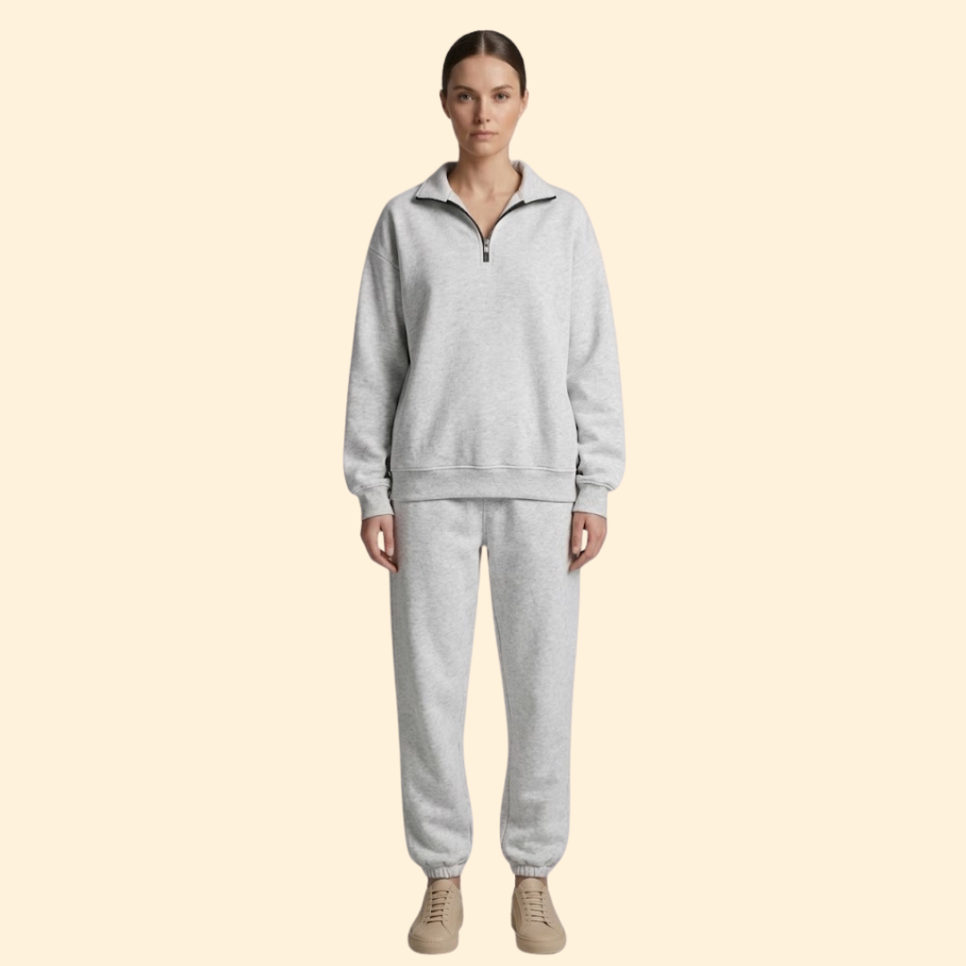 Modern Half Zip Tracksuit
