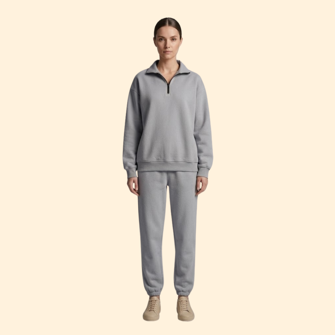 Modern Half Zip Tracksuit