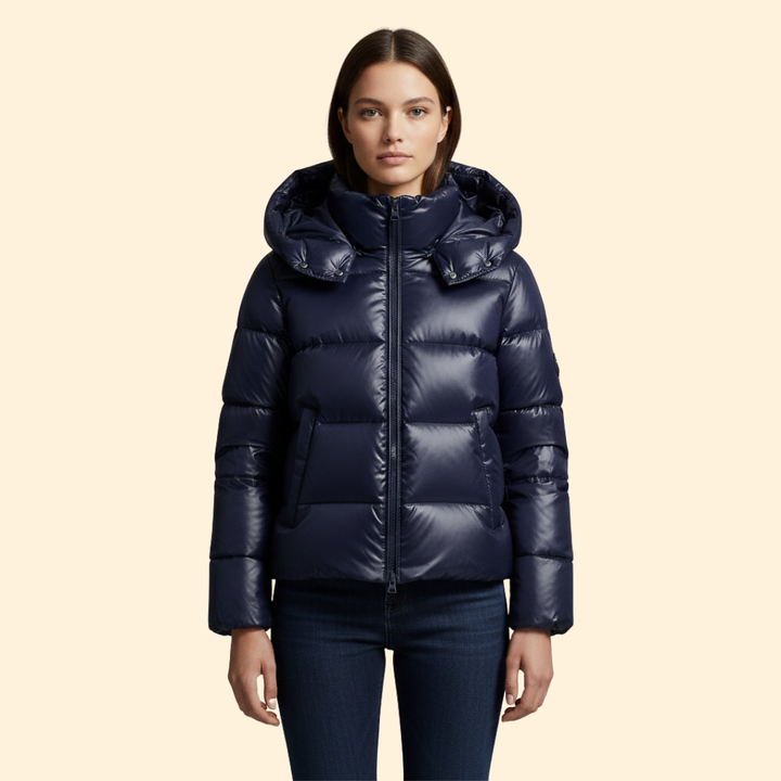 Modern Hooded Puffer Jacket