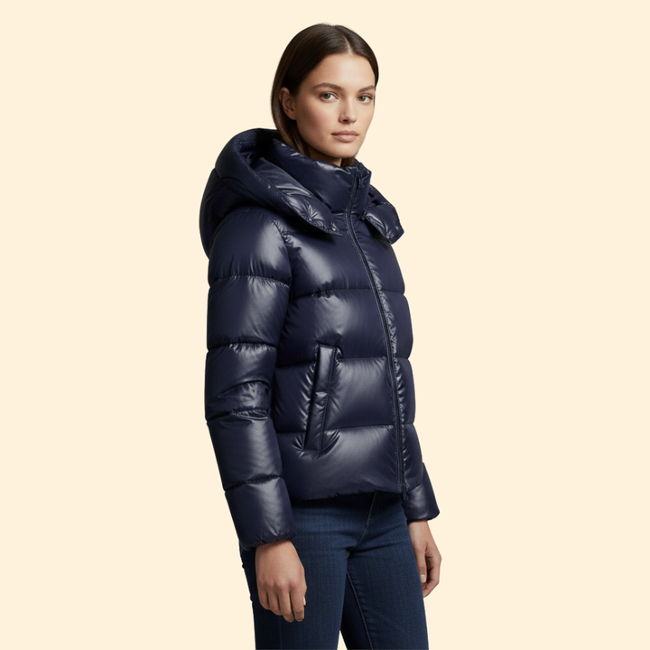 Modern Hooded Puffer Jacket