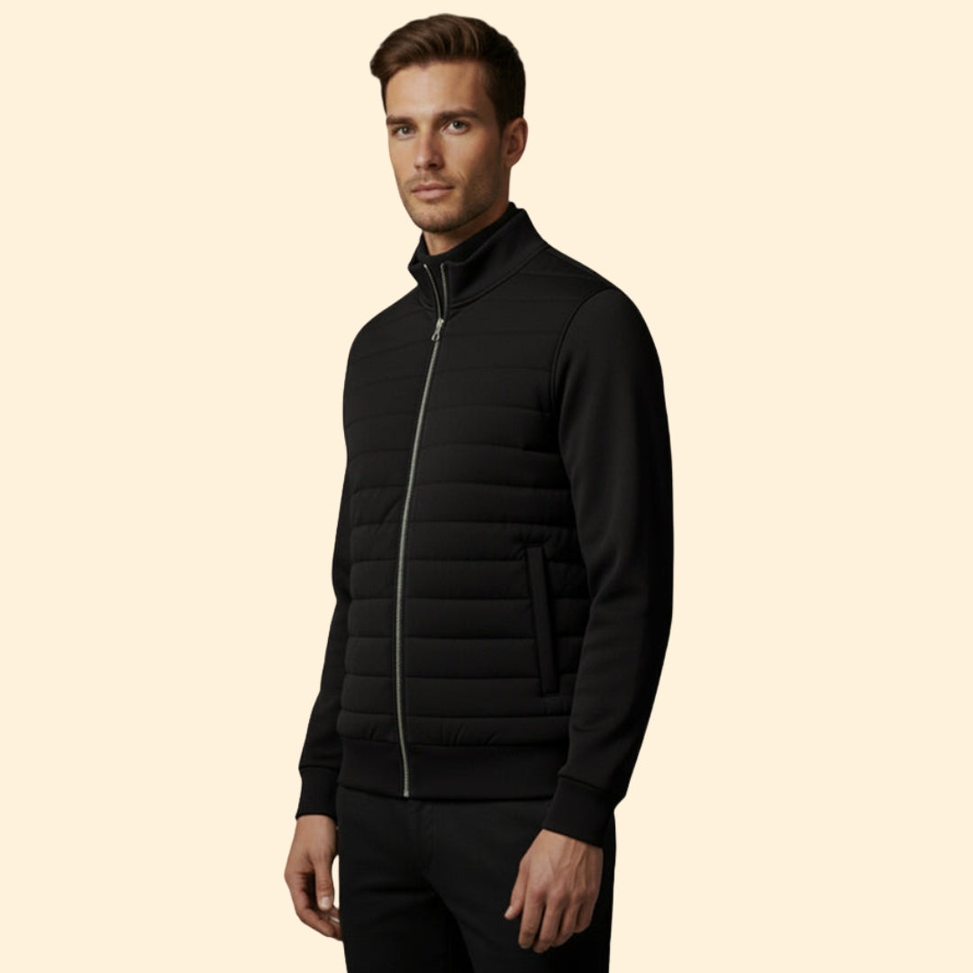 Modern Quilted Hybrid Jacket for Men