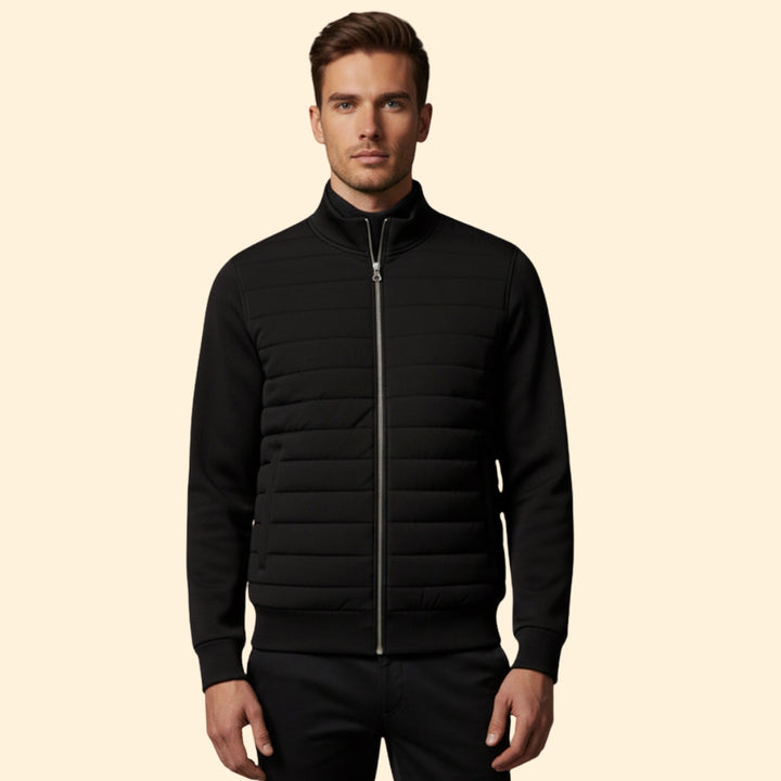 Modern Quilted Hybrid Jacket for Men