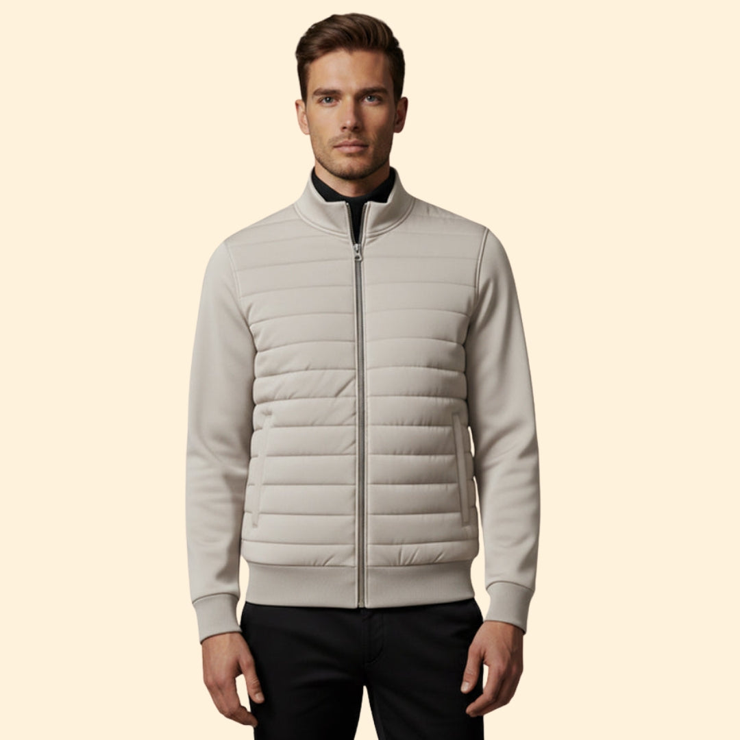 Modern Quilted Hybrid Jacket for Men