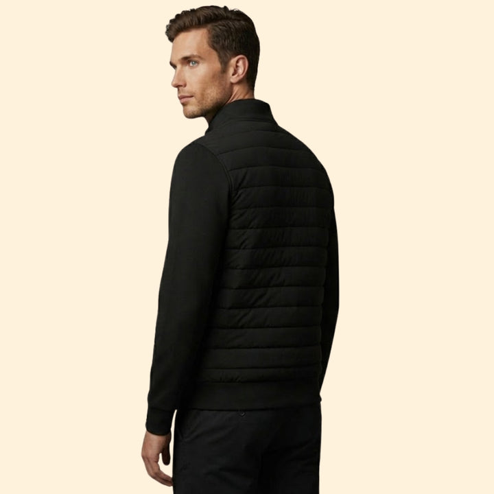 Modern Quilted Hybrid Jacket for Men