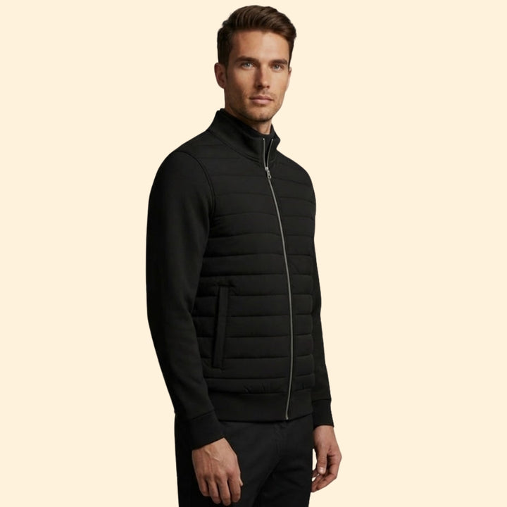 Modern Quilted Hybrid Jacket for Men