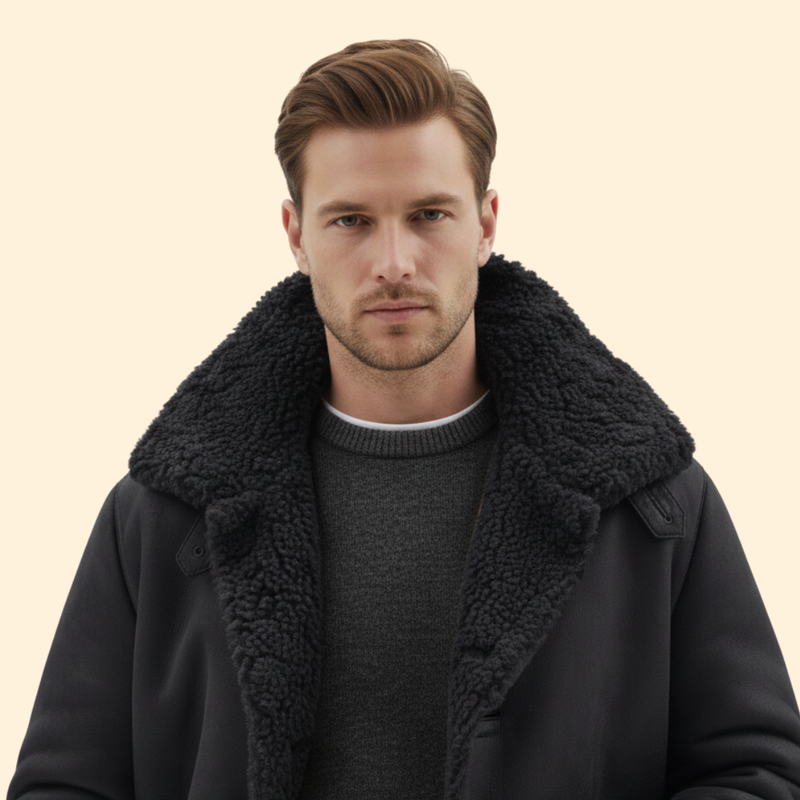 Modern Shearling Jacket