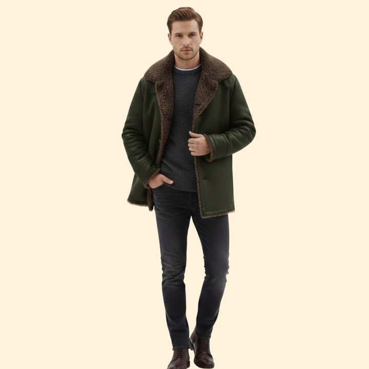 Modern Shearling Jacket