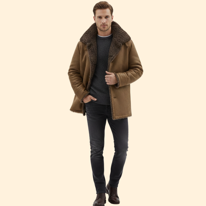 Modern Shearling Jacket