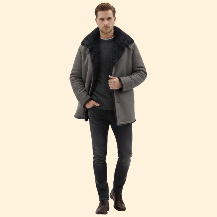 Modern Shearling Jacket