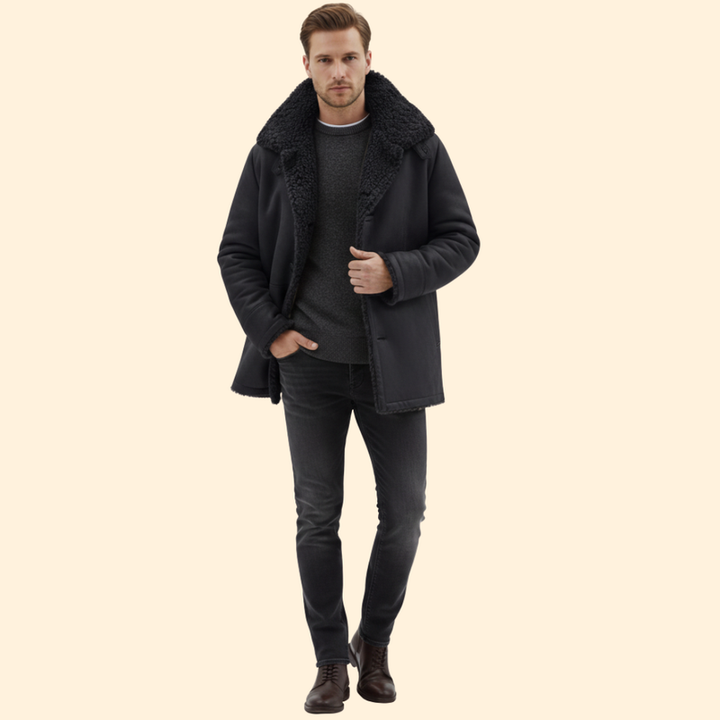 Modern Shearling Jacket