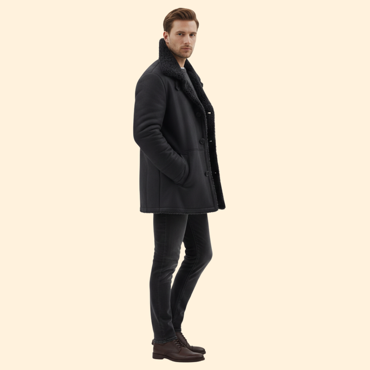 Modern Shearling Jacket