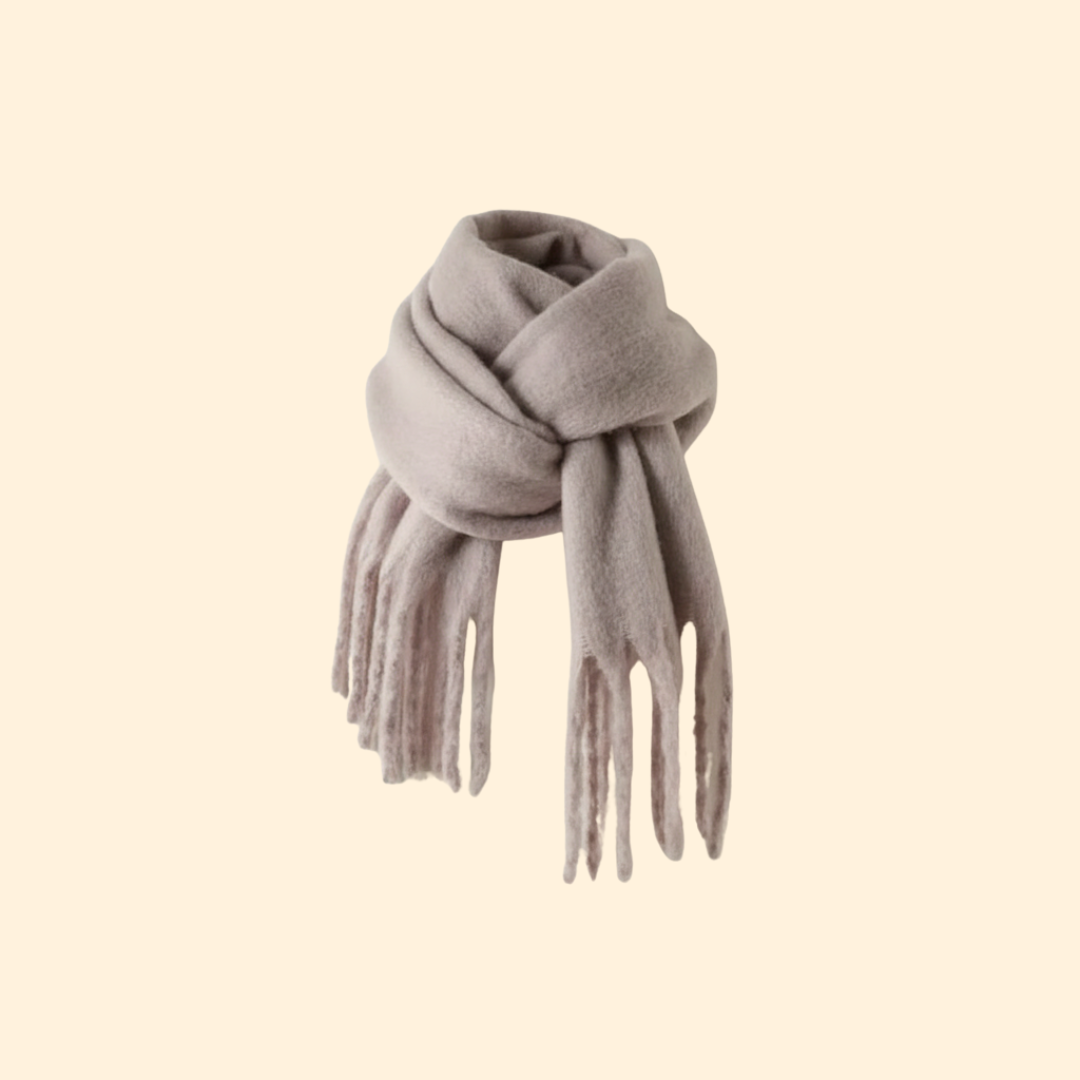 Oversized Knit Scarf