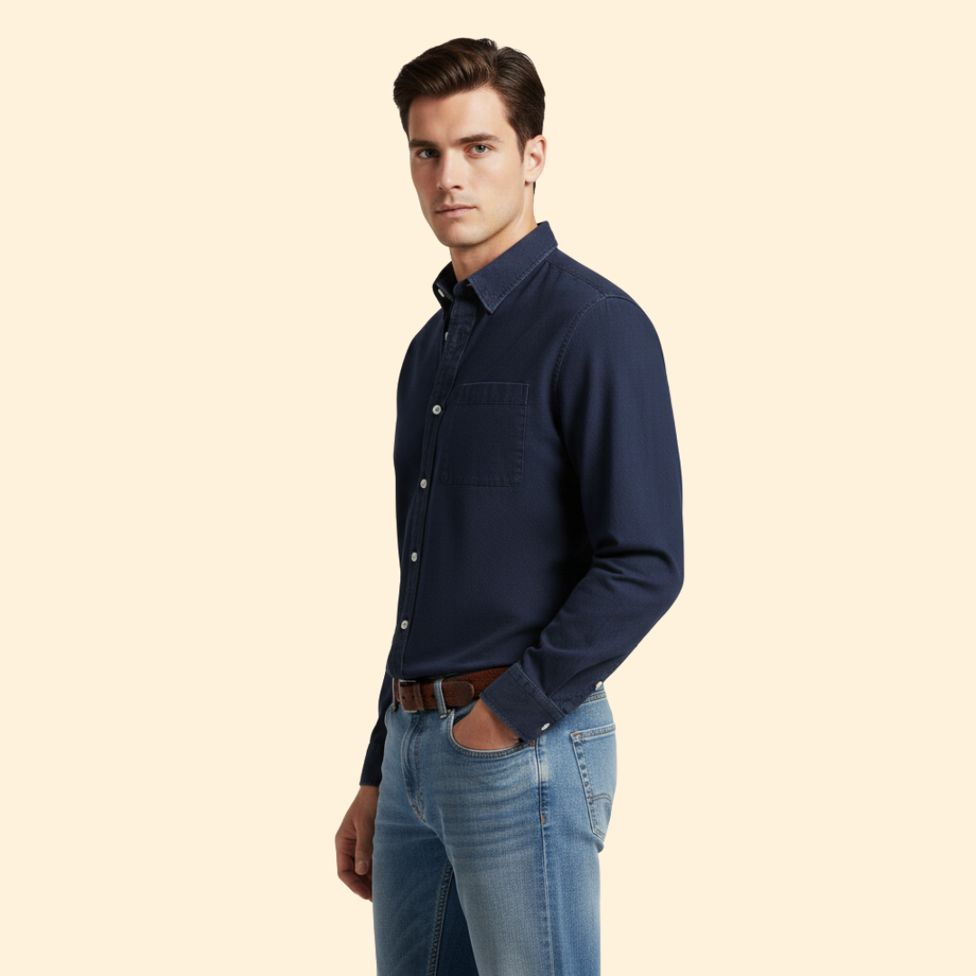 Tommy Men's Denim Blend Shirt