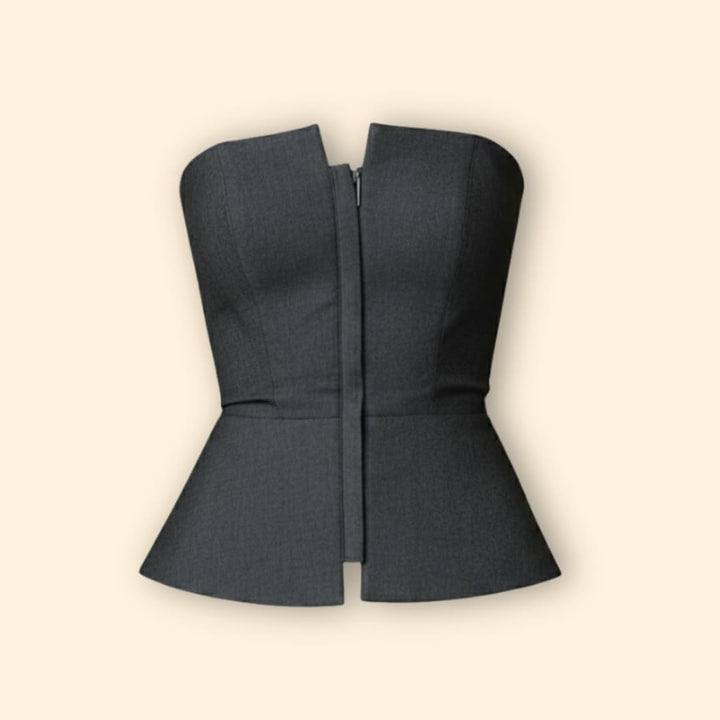 Structured Bustier Top